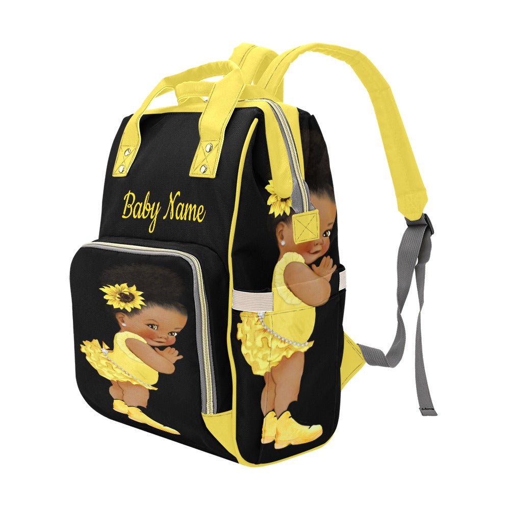 Sunflower baby diaper sales bag