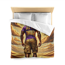 Load image into Gallery viewer, SEE IT THROUGH Microfiber Duvet Cover