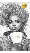 Load image into Gallery viewer, Coffee Talk Coloring Book
