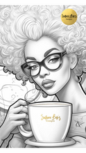 Load image into Gallery viewer, Coffee Talk Coloring Book