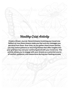 Grief Journal: Honoring Loss, Finding Healing