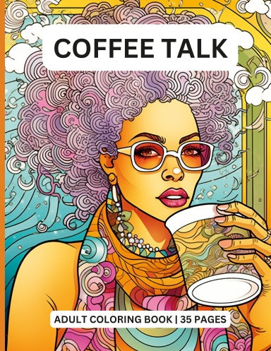 Coffee Talk Coloring Book