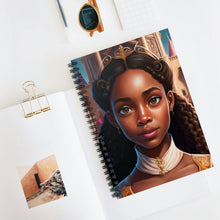 Load image into Gallery viewer, Melanin Princess Notebook 02