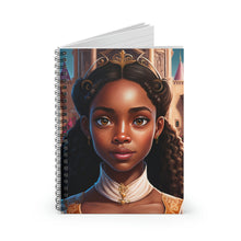 Load image into Gallery viewer, Melanin Princess Notebook 02
