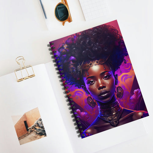 Purple Goddess Notebook